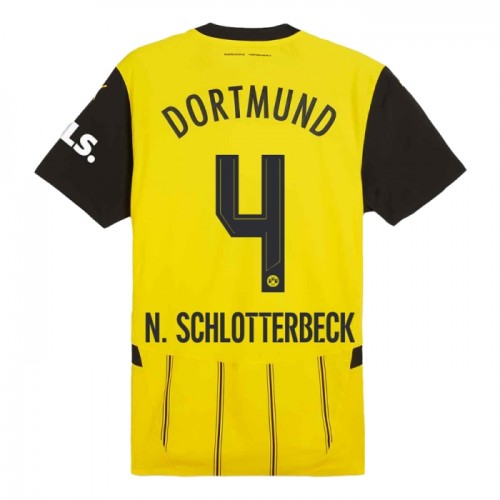 Fotbalový Dres Borussia Dortmund N. Schlotterbeck 4 Domácí Dresy 2024-25 Fotbalový Dres Borussia Dortmund N. Schlotterbeck 4 Domácí Dresy 2024-25